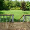 Deck and Back Yard