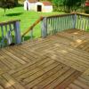 Deck and Back Yard
